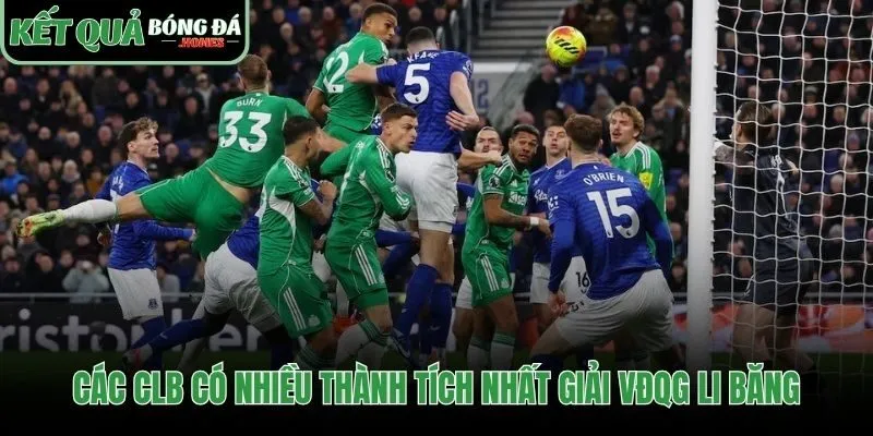 Những câu lạc bộ biểu tượng định danh VĐQG Li Băng