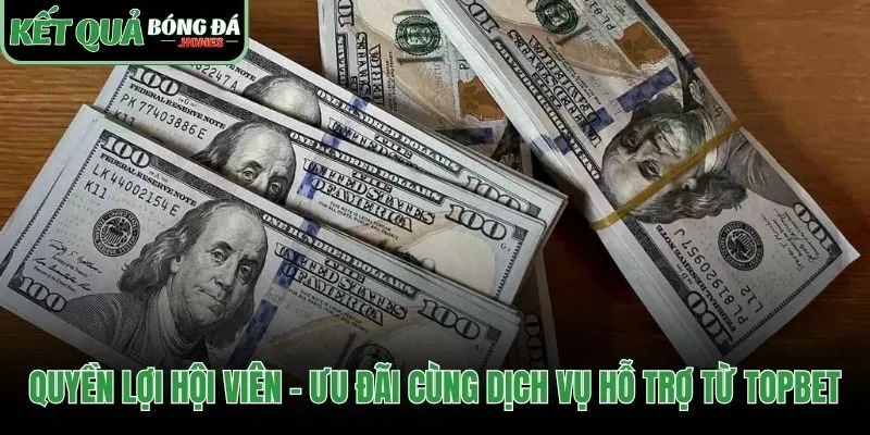 Ưu đãi và dịch vụ hỗ trợ tận tâm dành cho hội viên Topbet